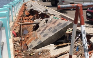 Bình Thuận: Công trình xây dựng hàng tỷ đồng tan hoang sau cơn mưa lớn
