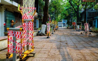 Niêm phong dụng cụ tập thể dục tại Hà Nội